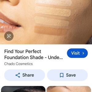 ANTI-AGING Moisturizing Chado Havane Shade Foundation.